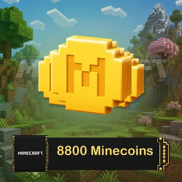 Minecraft 8,800 Minecoins cover art