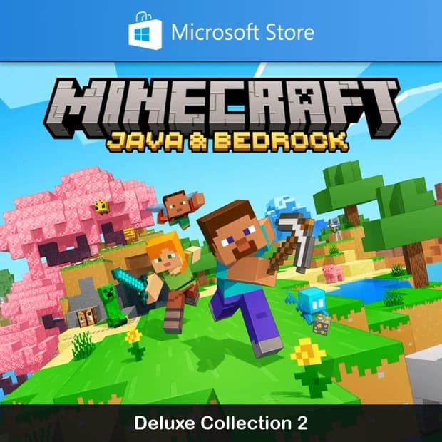 Minecraft: Java & Bedrock Deluxe Collection 2 kapak görseli