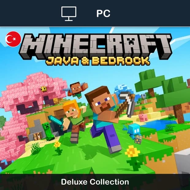Minecraft: Java & Bedrock Edition Deluxe Collection kapak görseli