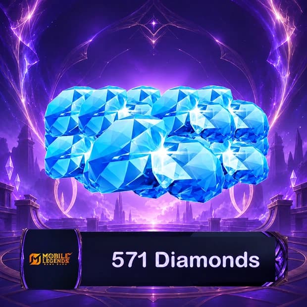 Mobile Legends 571 Diamonds cover art