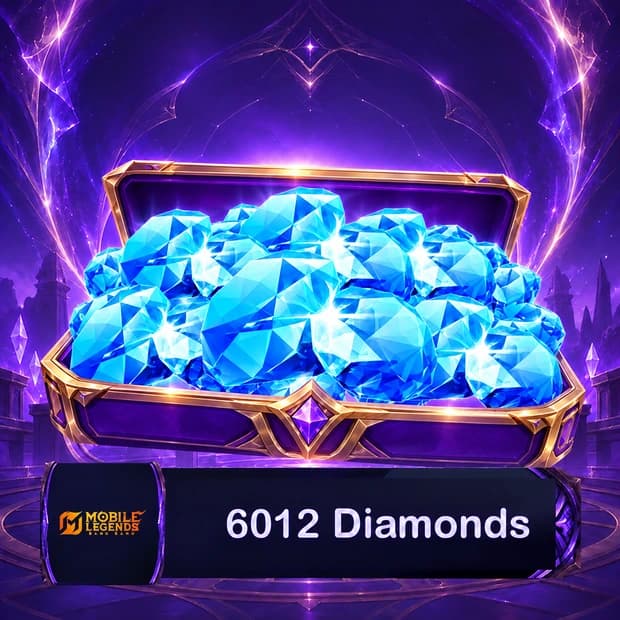 Mobile Legends 6,012 Diamonds cover art