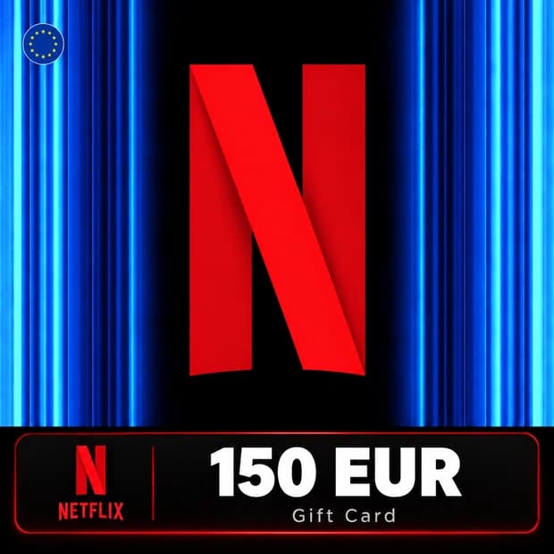 Netflix Gift Card 150 EUR - Europe cover art
