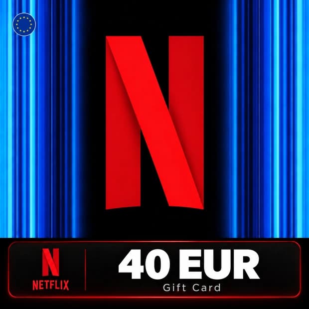 Netflix Gift Card 40 EUR - Europe cover art