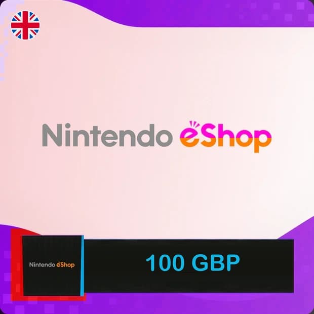 Nintendo Gift Card 100 GBP - United Kingdom cover art