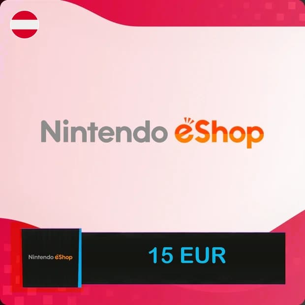 Nintendo Gift Card 15 EUR - Avusturya kapak görseli