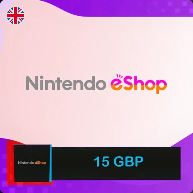 Nintendo Gift Card 15 GBP - United Kingdom cover art