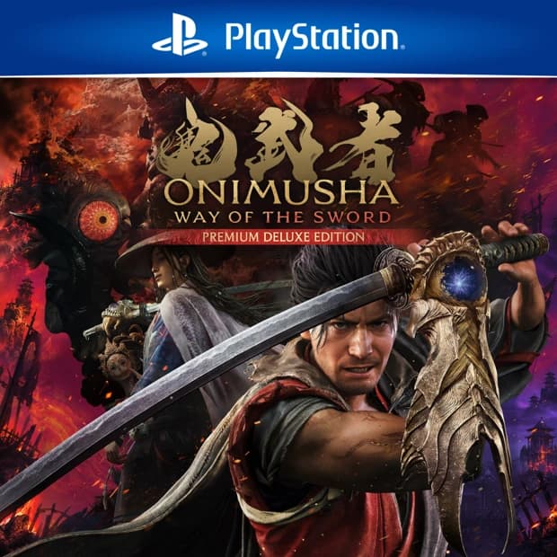 Onimusha: Way of the Sword Premium Deluxe - PS5 cover art