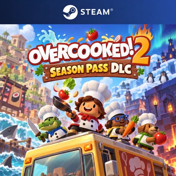 Overcooked! 2 - Season Pass DLC kapak görseli