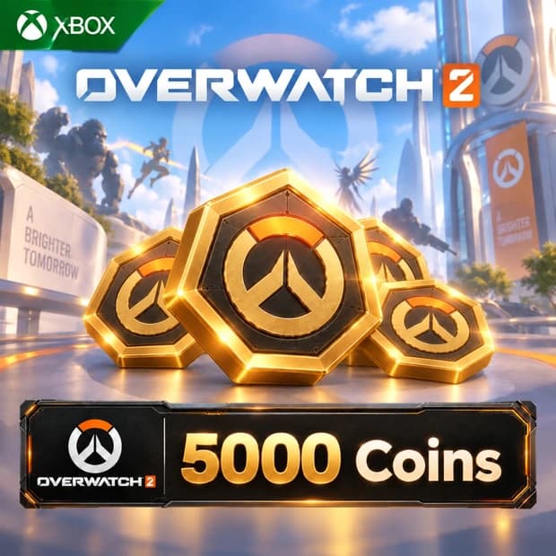 Overwatch 2 5,000 Coins (Xbox) cover art