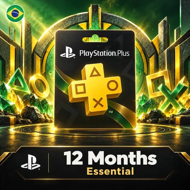 PlayStation Plus Essential 12 Months (Brazil) cover art