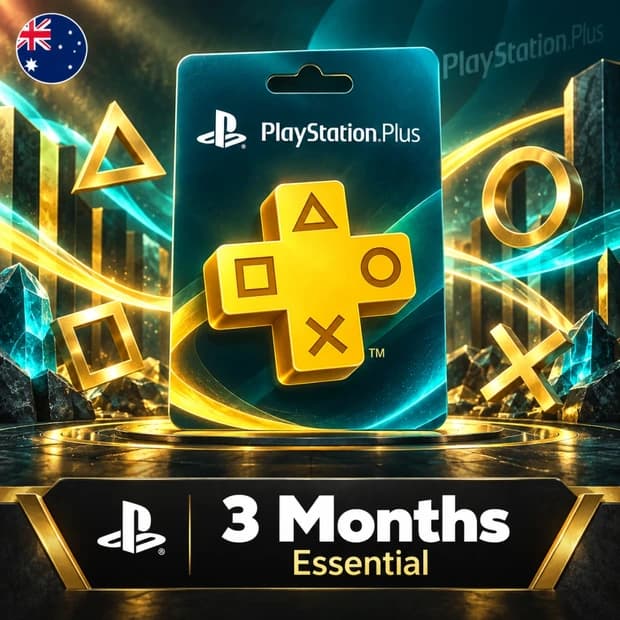 PlayStation Plus Essential 3 Months (Australia) cover art