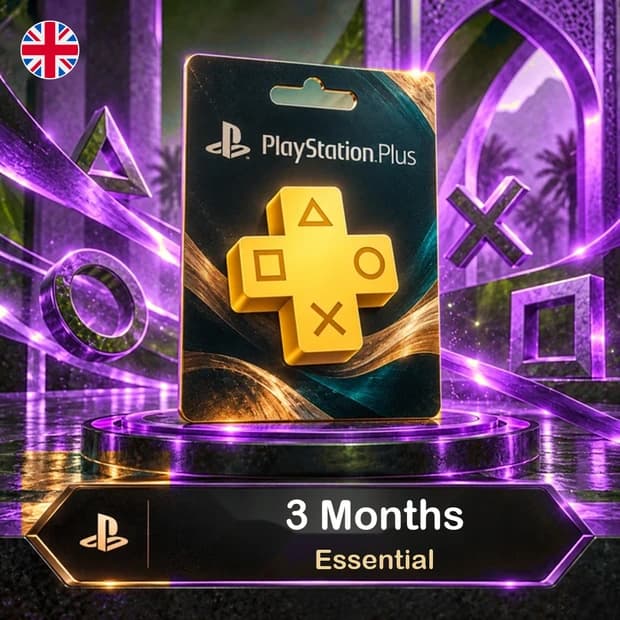 PlayStation Plus Essential 3 Months (United Kingdom) cover art