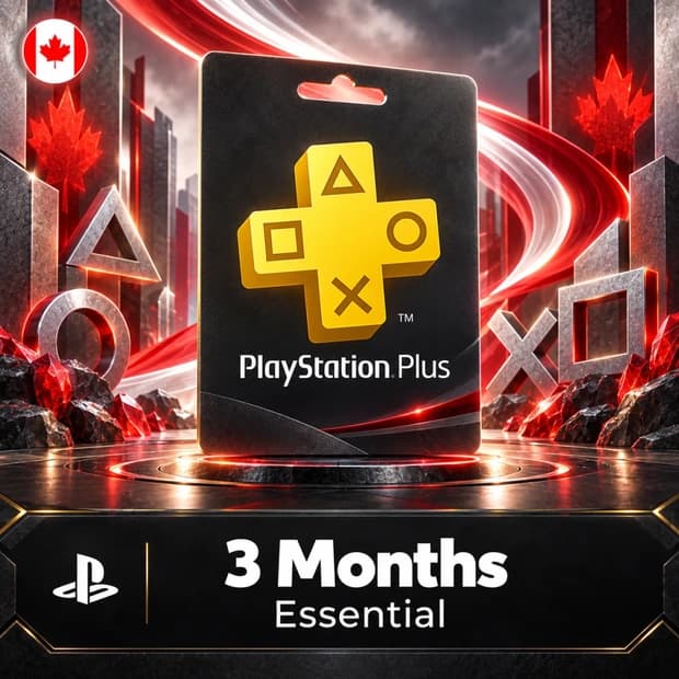 PlayStation Plus Essential 3 Months (Canada) cover art