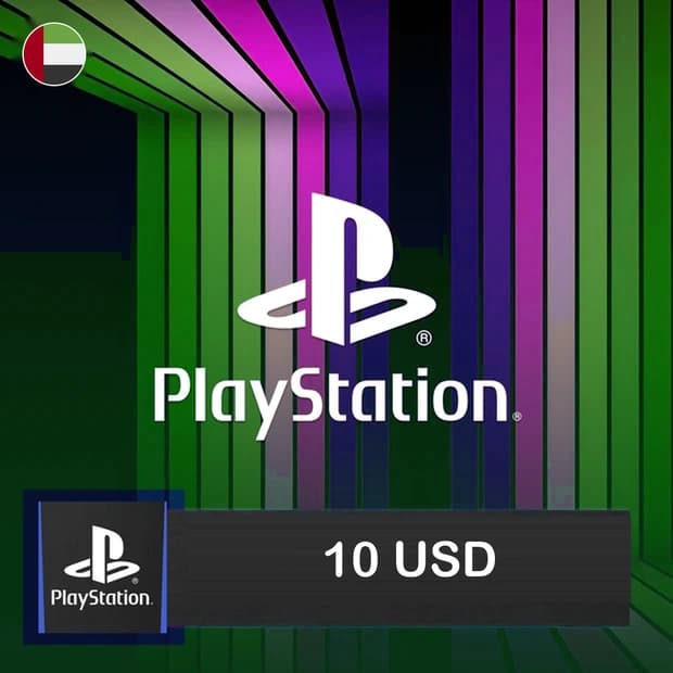 PlayStation Store 10 USD Gift Card - UAE cover art
