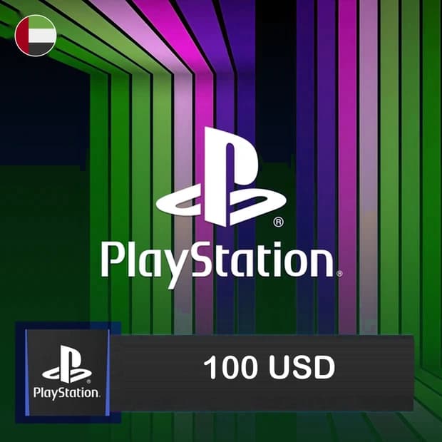 PlayStation Store 100 USD Gift Card - UAE cover art