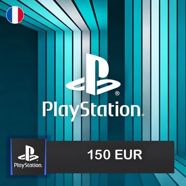 PlayStation Store 150 EUR Gift Card - France cover art