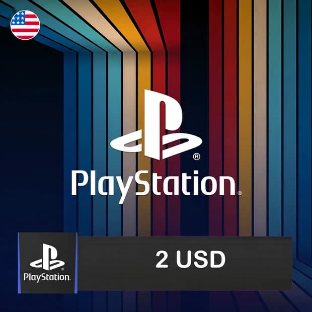 PlayStation Store 2 USD Gift Card - USA cover art
