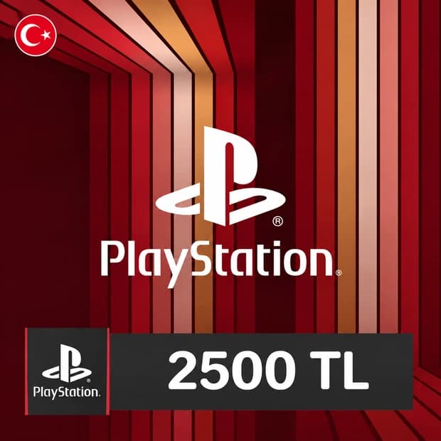 PlayStation Store 2,500 TL Gift Card - Turkey