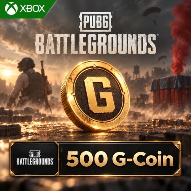 PUBG: Battlegrounds 500 G-Coin (Xbox) cover art