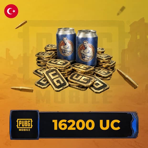 PUBG Mobile 16,200 UC TR