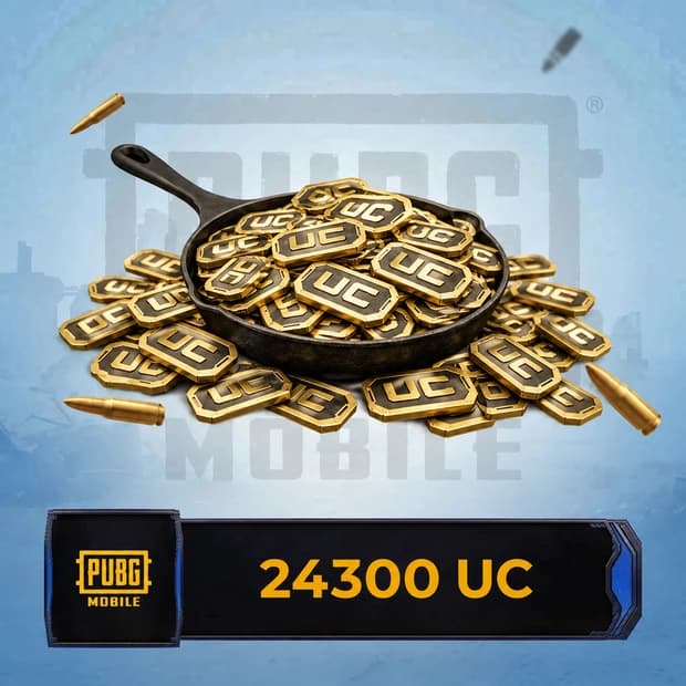 PUBG Mobile 24.300 UC Global kapak görseli