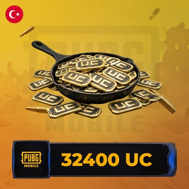 PUBG Mobile 32,400 UC TR