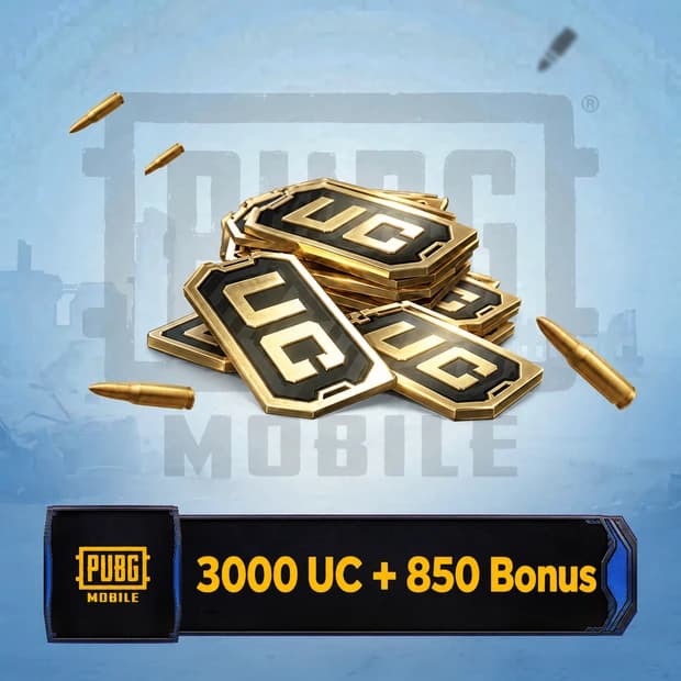 PUBG Mobile 3.850 UC Global kapak görseli