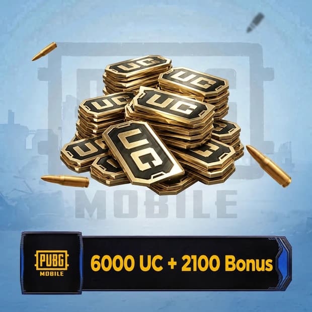 PUBG Mobile 8,100 UC Global cover art