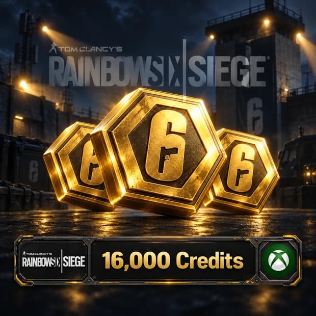 Rainbow Six Siege 16,000 Credits — Xbox One cover art