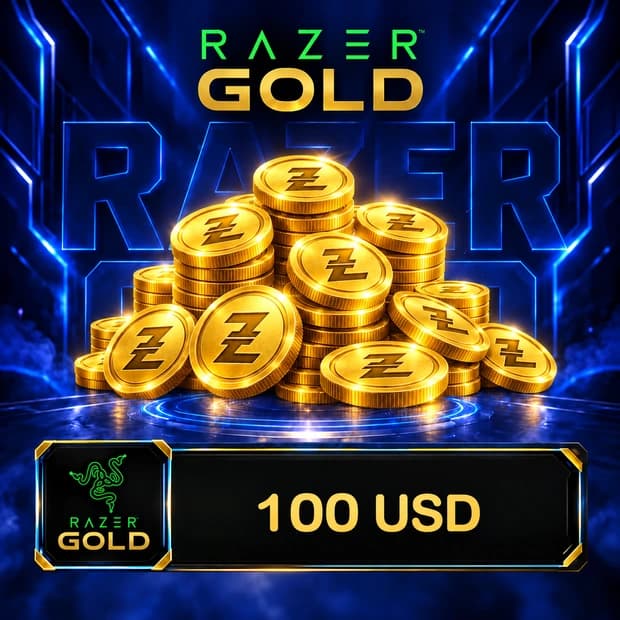 Razer Gold 100 USD cover art