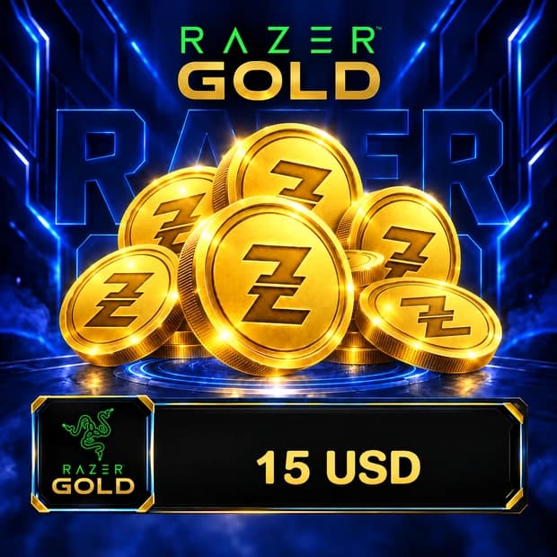 Razer Gold 15 USD kapak görseli