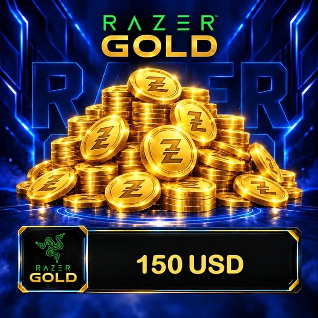 Razer Gold 150 USD cover art