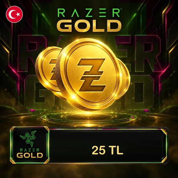 Razer Gold 25 TL kapak görseli