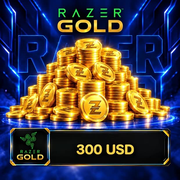 Razer Gold 300 USD cover art