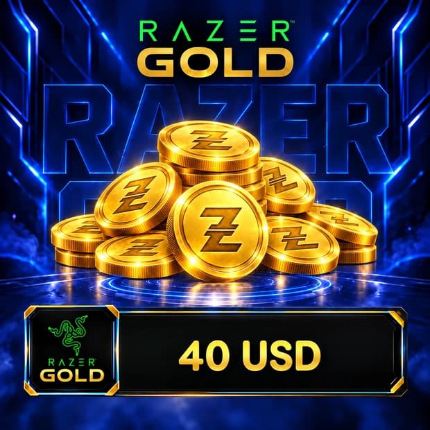Razer Gold 40 USD cover art
