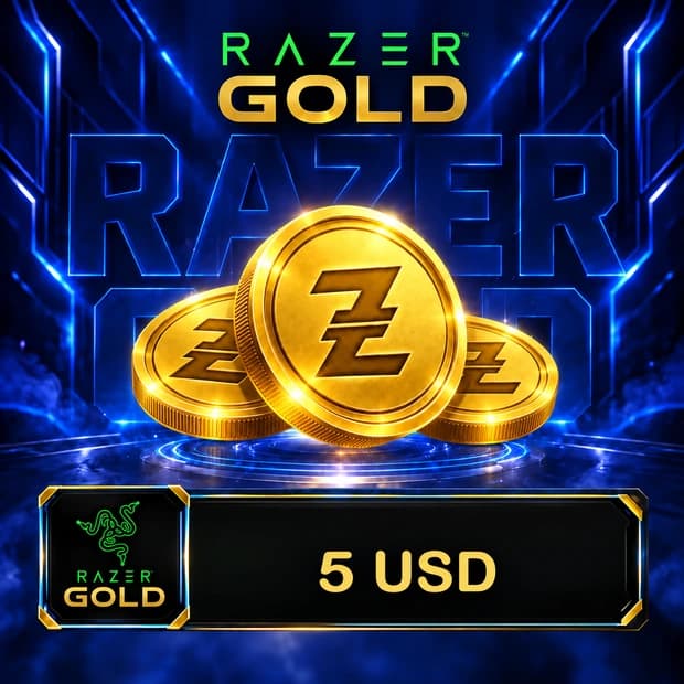 Razer Gold 5 USD cover art