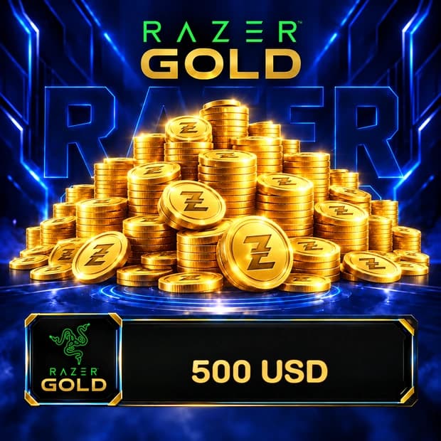 Razer Gold 500 USD cover art