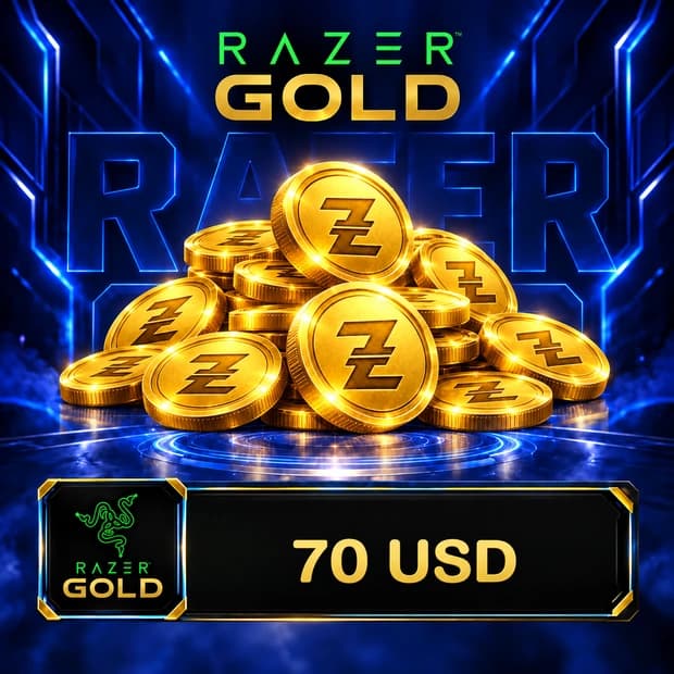 Razer Gold 70 USD cover art