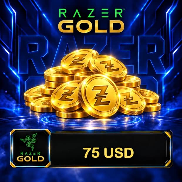 Razer Gold 75 USD cover art