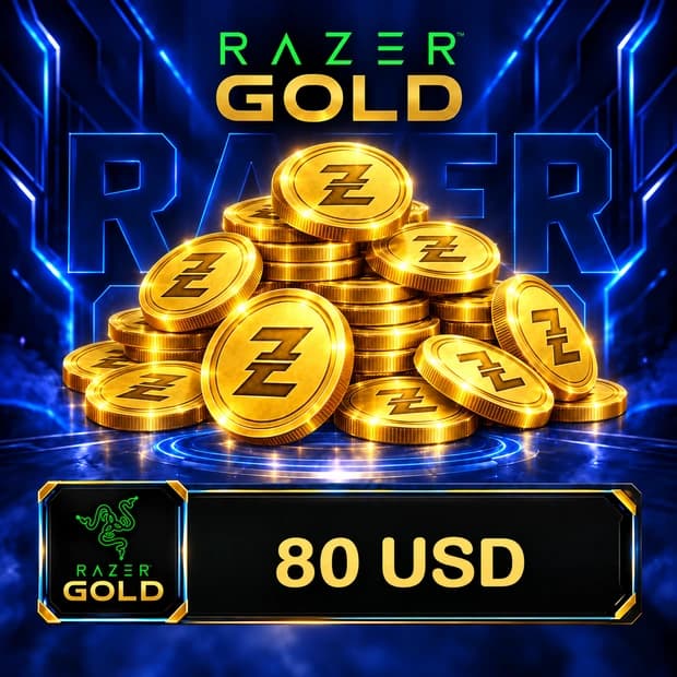 Razer Gold 80 USD cover art