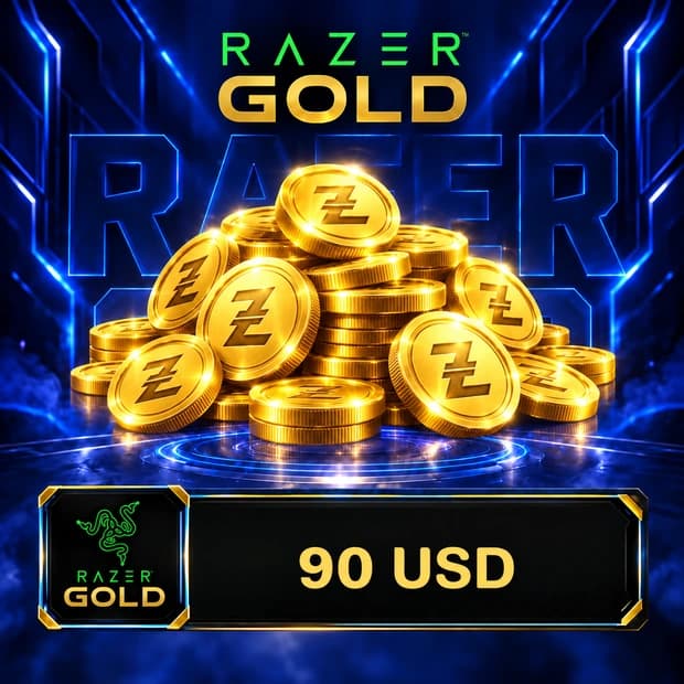 Razer Gold 90 USD cover art