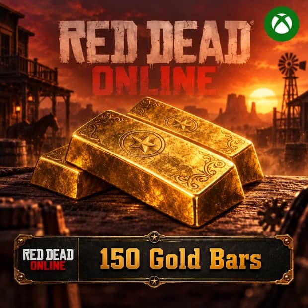 Red Dead Online 150 Gold Bar — Xbox One cover art