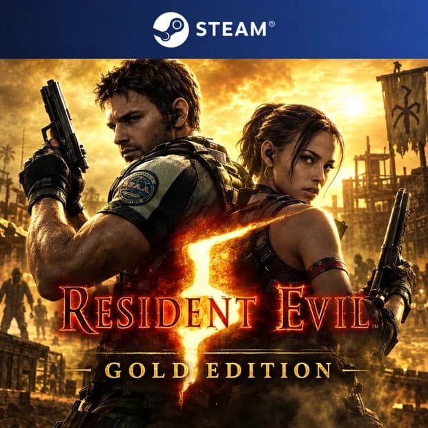 Resident Evil 5 Gold Edition kapak görseli