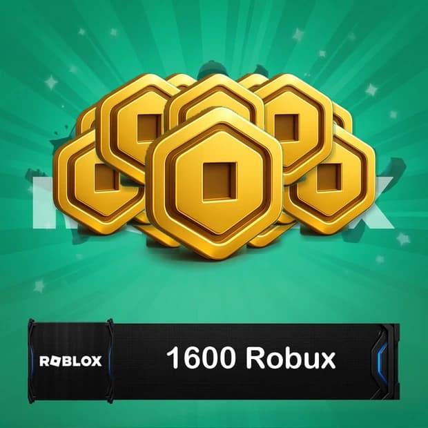 Roblox 1.600 Robux kapak görseli
