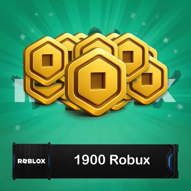 Roblox 1.900 Robux kapak görseli