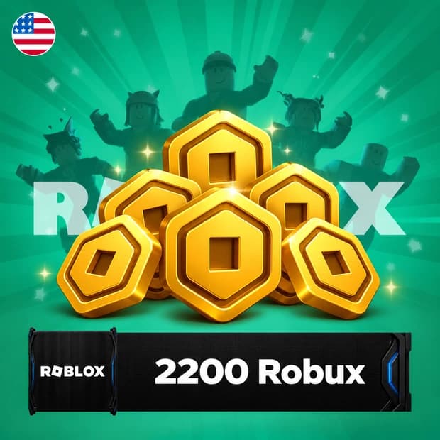 Roblox 2.200 Robux - ABD kapak görseli