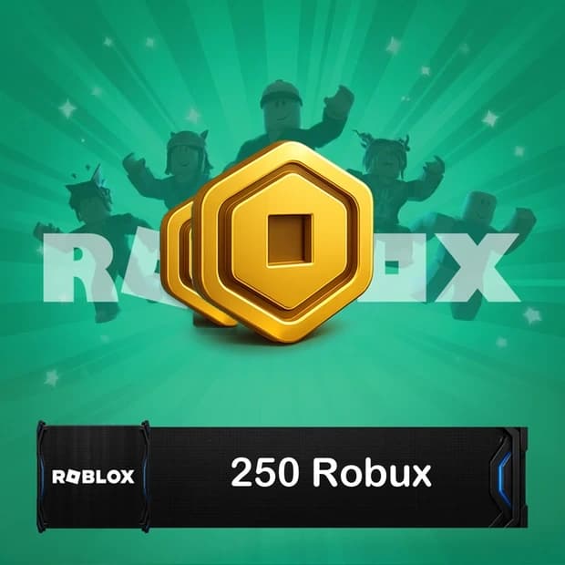 Roblox 250 Robux kapak görseli