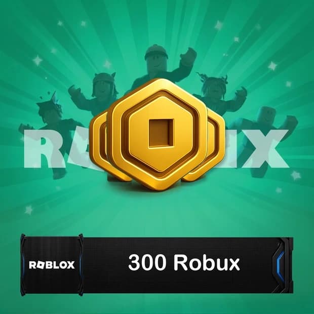 Roblox 300 Robux kapak görseli