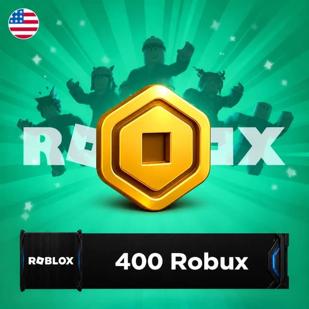 Roblox 400 Robux - ABD kapak görseli