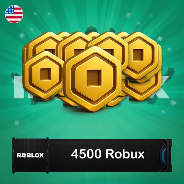 Roblox 4,500 Robux - USA cover art